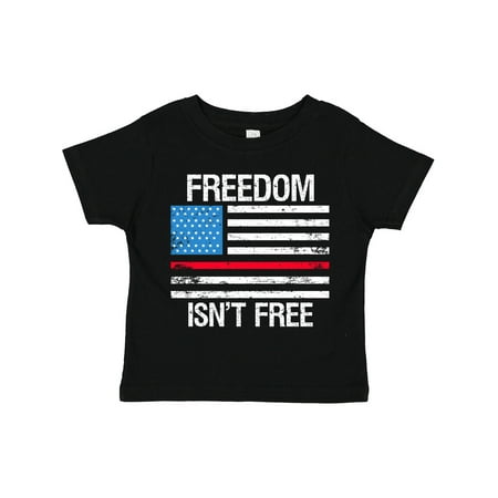 

Inktastic Grunge American Flag Freedom Isn t Free Gift Toddler Boy or Toddler Girl T-Shirt