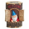 thumbnail image 2 of Gnome"Welcome" Garden House Outdoor Decor Stump with Solar Lights by Bo Toys, 2 of 3