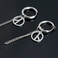 thumbnail image 5 of 10Pcs/set Clip-on Earring Converter Non Piercing Earrings Hoop Earrings Components Pour Earring Making Sliver Gold, 5 of 8