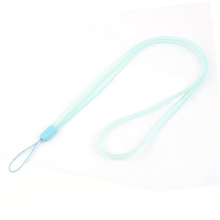 Soft Cord Lanyard Neck Strap Light Blue for USB Flash Drive Smartphone Soft Cord Lanyard Neck Strap Light Blue for USB Flash Drive Smartphone