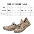 thumbnail image 4 of Zapatos de trabajo antigolpes para hombre Suela de goma Parte superior transpirable antipinchazos Cómodo Ehuebsd Tenis De Mujer Tenis De Hombre, 4 of 8