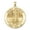 Yellow, variant on PicturesOnGold.com Saint Patrick Religious Necklace Pendants Adult-3/4in Size Nickel Sterling Silver