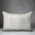 thumbnail image 3 of Creative Products Work Hard and Be Nice to People Stripes 20 x 14 Indoor / Outdoor Pillow, 3 of 3