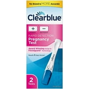 Clearblue Easy Fast and Accurate Rapid Detection Pregnancy Test, 1 ea (Pack of 2)