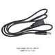thumbnail image 2 of RENACLIPY Cable De Alimentación USB A Dc Con Conector 55Mm Color Negro Para Carga Eficiente 5V, 2 of 5