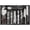 Black, variant on Mimifly Plastic Expandable 12.6 x 14.5 in 8-Compartment Kitchen Utensil Organizers