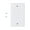 White Style 4, variant on lanema Electrical Receptacle Wall Plate Faceplates Covers Light Switches Cover Plate