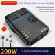 thumbnail image 1 of Portable Car Power Inverter 12v/24v To 220v Durable Car Cigarette Lighter Power Adapter, 1 of 5