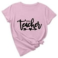 thumbnail image 2 of PNTUTB Women'S Fashion Loose Round Neck Pullover Bottoming Cute Print Short Sleeve Top T-Shirt, 2 of 6