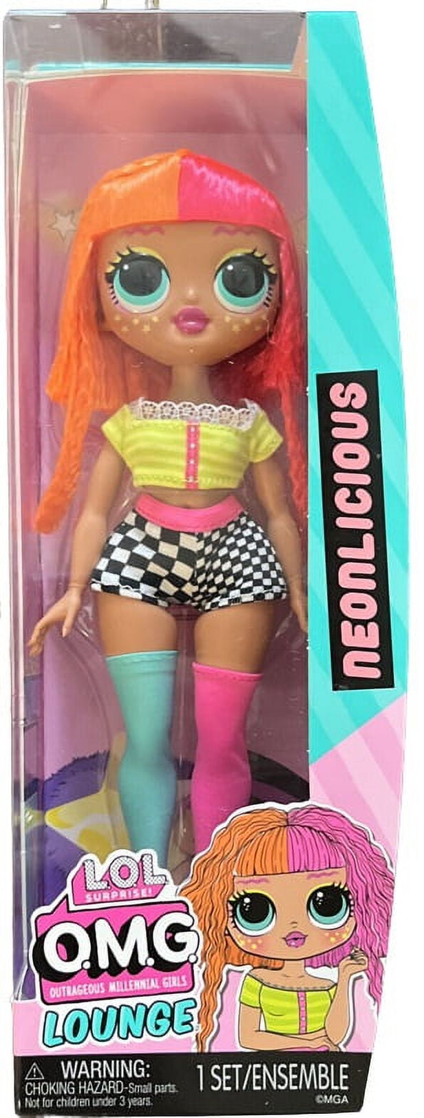 Limited Edition LOL Surprise OMG Neonlicious Doll Fashion Makeover Toy for Kids Ages 4 Walmart