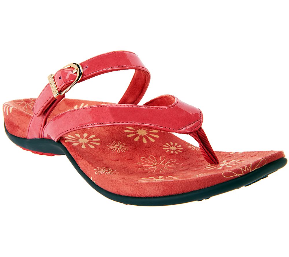 coral sandals