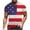 White, variant on cllios 4th of July Shirts Men Patriotic USA Flag Print Pattern Tees Summer Casual Crewneck Top Stretch Short Sleeve T Shirt