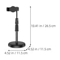 thumbnail image 2 of HONMEET Stable Desk Phone Stand Black Plastic Adjustable Holder for Mobile Phones, 2 of 8