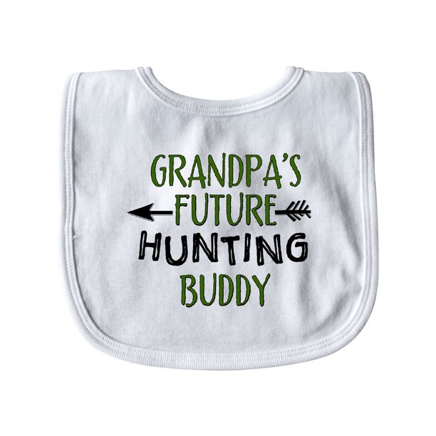 Grandpas Future Hunting Buddy Baby Bib