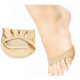 thumbnail image 3 of Minnieouse 1 Pair Woman Forefoot Pad Leather High-heel Shoes Foot Inserts Protector Feet Half Personal Sole Support Mat Toe Type3, 3 of 6