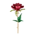 thumbnail image 2 of onlyliua Promoción de Temporada Broche de Flores Europeas y Rojas Broche de Flores para Mujer, 2 of 3