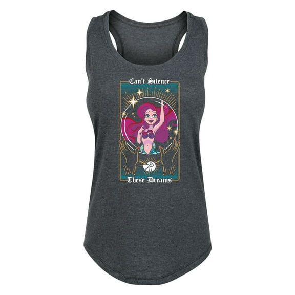 Disney Princess - Can't Silence These Dreams - Women's Racerback Tank Top