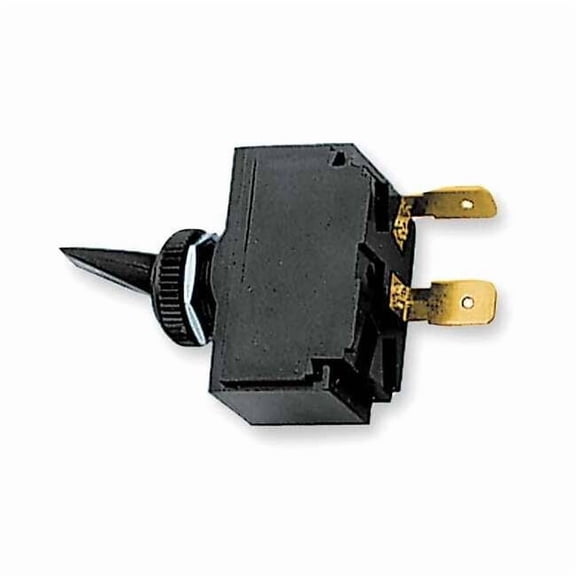 Marine Toggle Switch, SPST, 2 Connections, On/Off/On, 15A at 12VDC