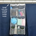 thumbnail image 4 of Evelots Mesh Shower Caddy-Organizer-6 Pockets-Shampoo-Soap-Razor-Quick Dry, 4 of 5