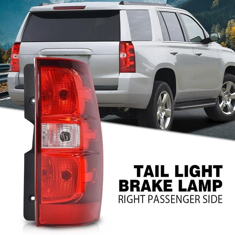 Tail Light For 07-14 Chevrolet Tahoe Suburban 1500 2500 Passenger Side With Bulb - Foto 6
