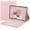 Pink, variant on MYKOMI iPad 10th Generation 2022 Case with Trackpad Keyboard, Stand Folio Smart Cover with Pencil Holder, Touchpad Round Key Magnetically Detachable Keyboard for 10.9 inch iPad 10
