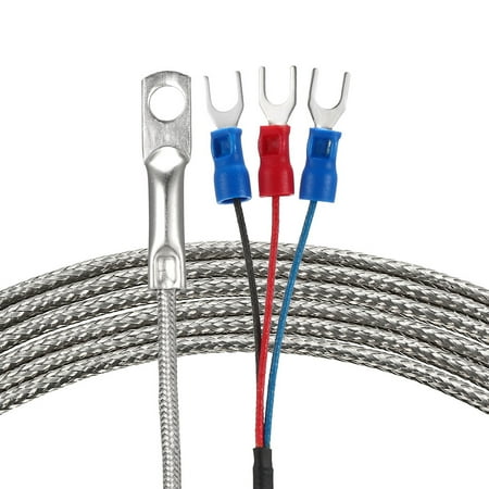 

Pt100 Temperature Sensor Probe 1M Cable 6mm Hole Thermocouple