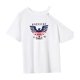 thumbnail image 4 of Camiseta de verano con cuello redondo para mujer, para mochilero, deportes, regalo del día de San Valentín XL, 4 of 7