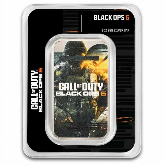 1 oz Silver Call of Duty™ Black Ops 6™ Colorized Bar in TEP