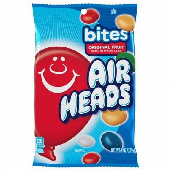 Airheads Bites Fruit Flavored Candy - 6 oz