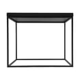 thumbnail image 6 of Miumaeov 24in Square Table Side End Table Metal Sofa Table Camping Table for Home Office, 6 of 12