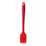 Bywind Silicone Basting Brush Pancake BBQ Oil Brush Heat Resistant Pastry Butter Cooking Baking Tool, Red