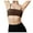 Coffee, variant on Womens Sports Bras Sports Bra Vest Push-Up Yoga Fitness Sports Bra With Removable Chest Pad Bras for Women Black L