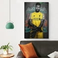 thumbnail image 4 of Alisson Becker Football Player Poster Poster Album Cover Posters for Bedroom Wall Art Canvas Posters Music Album Cover Poster, 4 of 5