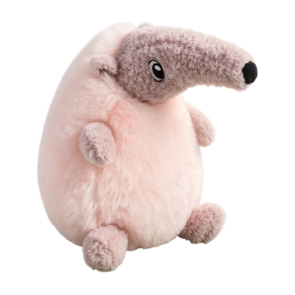 Cute Stuffed Animal Pink Anteater Plushie Soft Plush Toys Great Birthday Gift Or Holiday Gift for Animal Lovers Nursery and Bedroom Decor 1 Pack