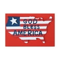 thumbnail image 3 of God Bless America Map of USA Canvas Wall Art for Home Decor Ready-to-Hang, 3 of 15