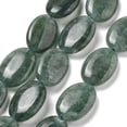 thumbnail image 2 of 4strands Natural Malaysia Jade Beads Strands Dyed Flat Oval Teal 18x13x5mm Hole: 1mm about 10~11pcs/strand 7.28''~7.87''(18.5~20cm), 2 of 5
