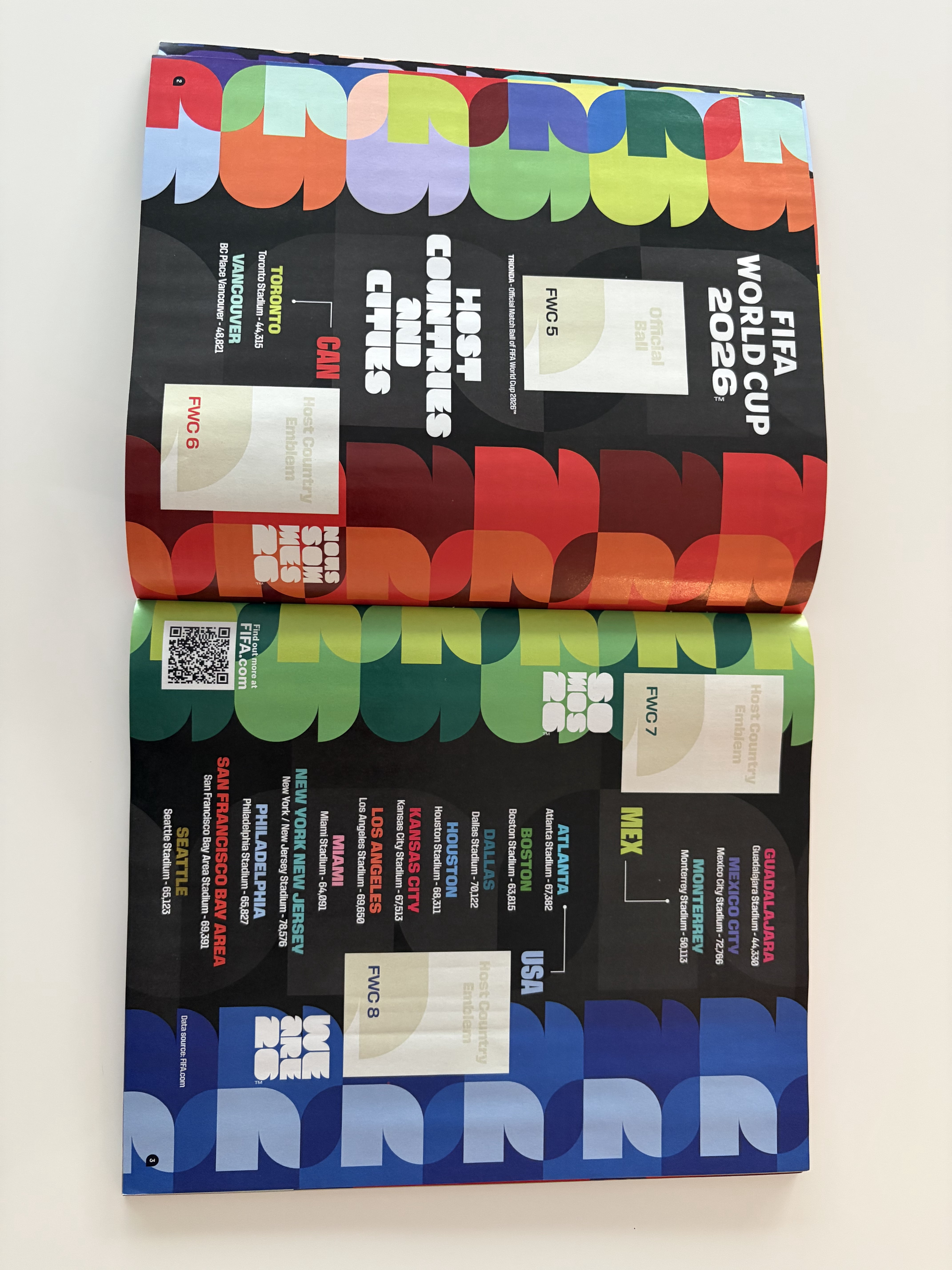 FIFA® World Cup 2026 PANINI® Collection - Soft Cover Album and 1 Box with 50 Sticker Packets