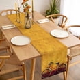 thumbnail image 6 of Bicycles Cotton Linen Table Runner for Dining Kitchen, Farmhouse Vintage Vehicle Yellow Broken Walls Wedding Outdoor Party Tablerunners, Dresser Scarf Coffee Tablecloth Runners 13x70 Inches, 6 of 9