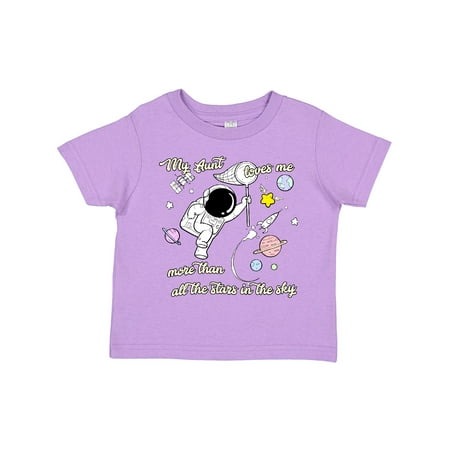 

Inktastic My Aunt Loves Me Gift Toddler Boy or Toddler Girl T-Shirt