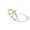 Yellow Gold, variant on JUSIP 14K Gold Plated Cubic Zirconia Cross Ring for Women - Eternity Promise Ring for Her - Infinity Religious Wedding Band
