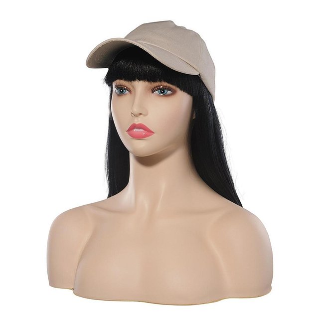 Modelo de cabeza de maniquíes Sombreros portátiles portátiles Modelo de exhibición para el cabello Freestanding para gafas Bufandas para el