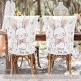 thumbnail image 6 of YAZAOO Chair Covers Set Home Kitchen Cartoon Grin Pattern Party Decor Seat Back Cover Protector, 6 of 6