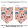 thumbnail image 2 of Cakes Flags Candles Garden Flag 18" x 12.5" Double Sided Yard Lawn Outdoor Decor Small Yard Flags, 2 of 6
