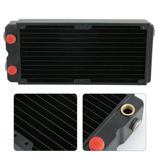 Water Cooling Radiator, PC Heat Sink, Built-In Water Separator 240mm ...