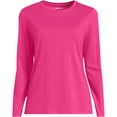 thumbnail image 3 of Lands' End Plus Size Supima Cotton Long Sleeve Crewneck T-Shirt, 3 of 3