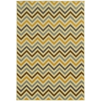 "Darya Home Milton Collection Outdoor Geometric Outdoor 5 x 8"