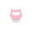 Pink, variant on 4 inch Pet Deshedding Comb, Cat Ear Shaped Floating Fur Remover, Gentle Cleaning Grooming Brush for Dog Cat Shedding Hair Care