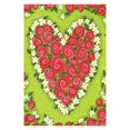 thumbnail image 1 of Toland Home Garden 109766 Rose Heart 28 x 40 Inch Decorative, House Flag, 1 of 1