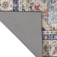 thumbnail image 7 of Blue Multi Medallion Washable Skid-Resistant Area Rug, 2' 7.5" x 4' 2", 7 of 7