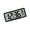 Black, variant on ANXPTIME Large LCD Screen Wall Mounted Clock with Date And Temperature Battery Operated